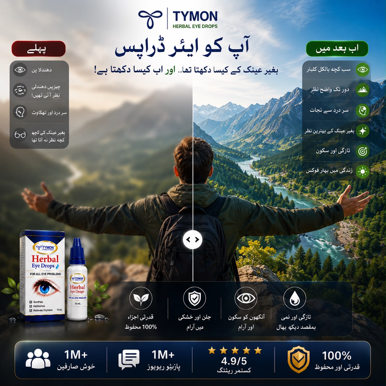 Tymon Herbal Eye Drop Limited Stock